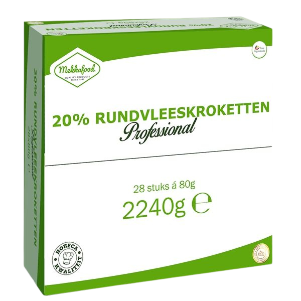 Kroketten Mekkafood (28x80g)