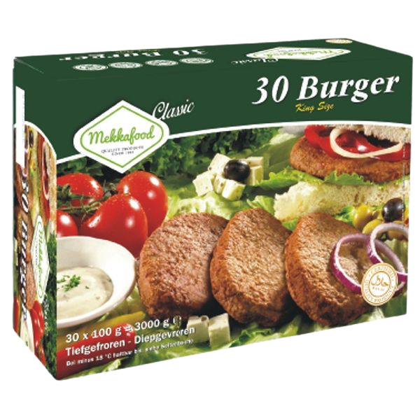 Burger Mekkafood (30x100g)