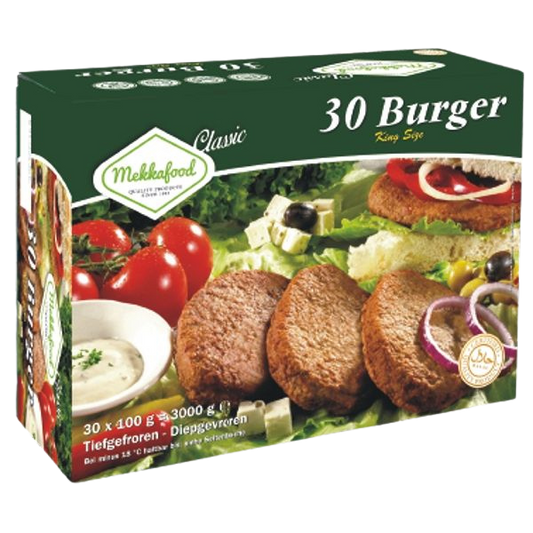 Burger Mekkafood (30x100g)