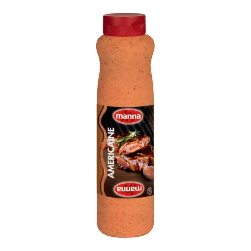 Manna Américaine sauce 1L squeeze tube – halal, Dubai