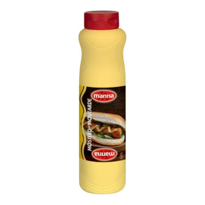 Manna Dijon mustard 1L squeeze tube – halal, Dubai