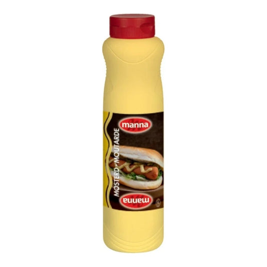 Manna Dijon mustard 1L squeeze tube – halal, Dubai