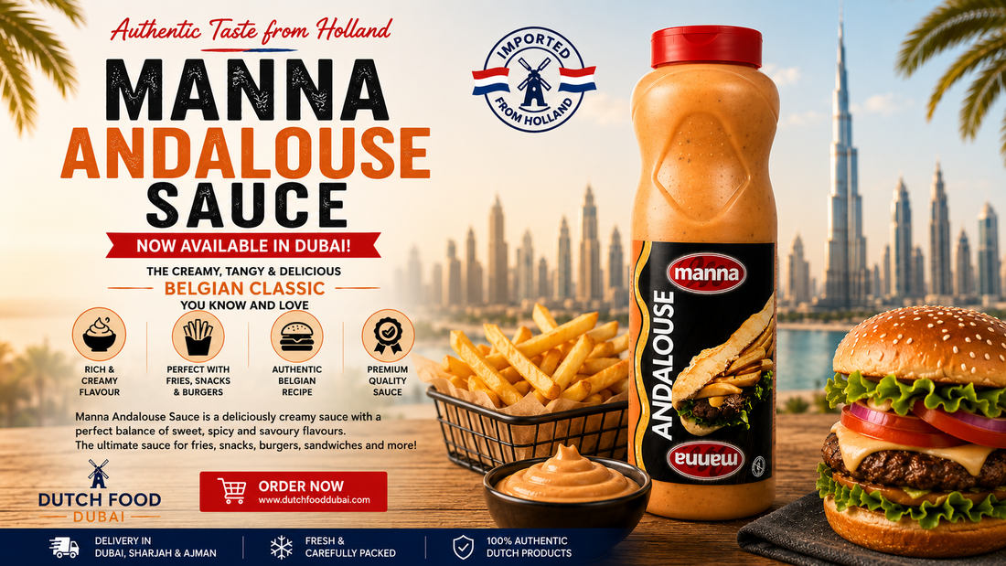 Manna Andalouse Sauce Dubai | Buy Authentic Belgian Sauce UAE