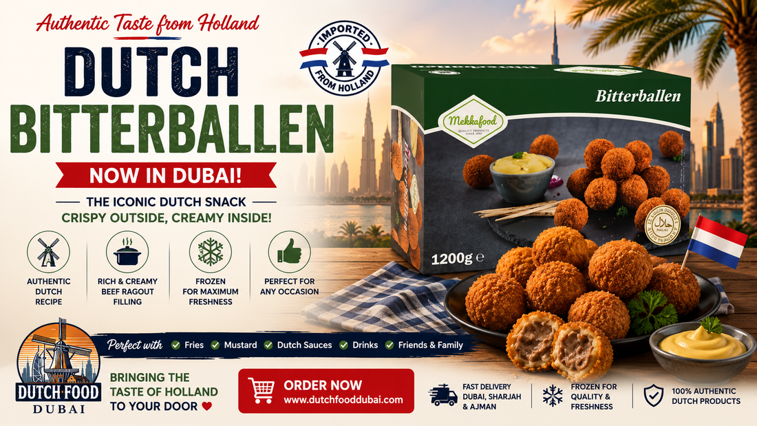 Authentic Dutch Bitterballen – Now Available at Dutch Food Dubai