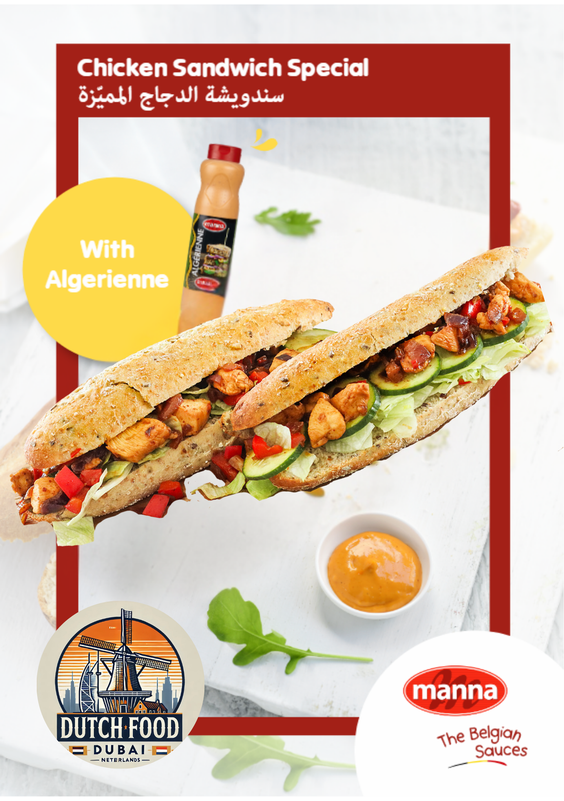 Manna Sauces Dubai – Taste Real Belgian Flavors at DutchFoodDubai.com