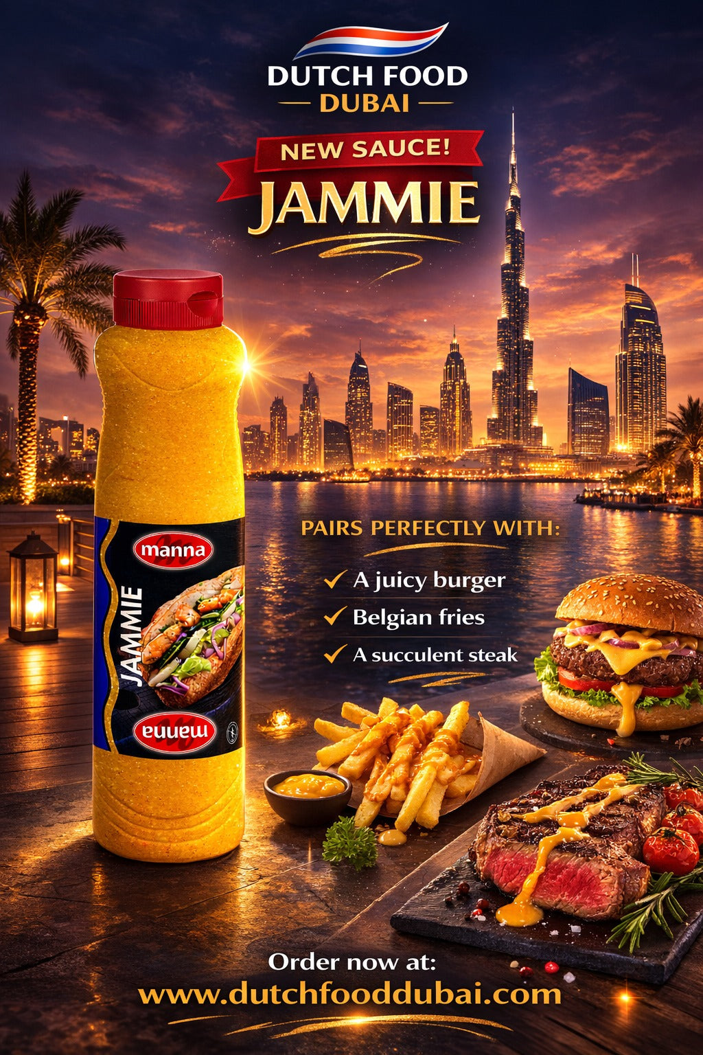 Discover Manna Jammie Sauce – Sweet, Savory & Only at Dutchfood Dubai