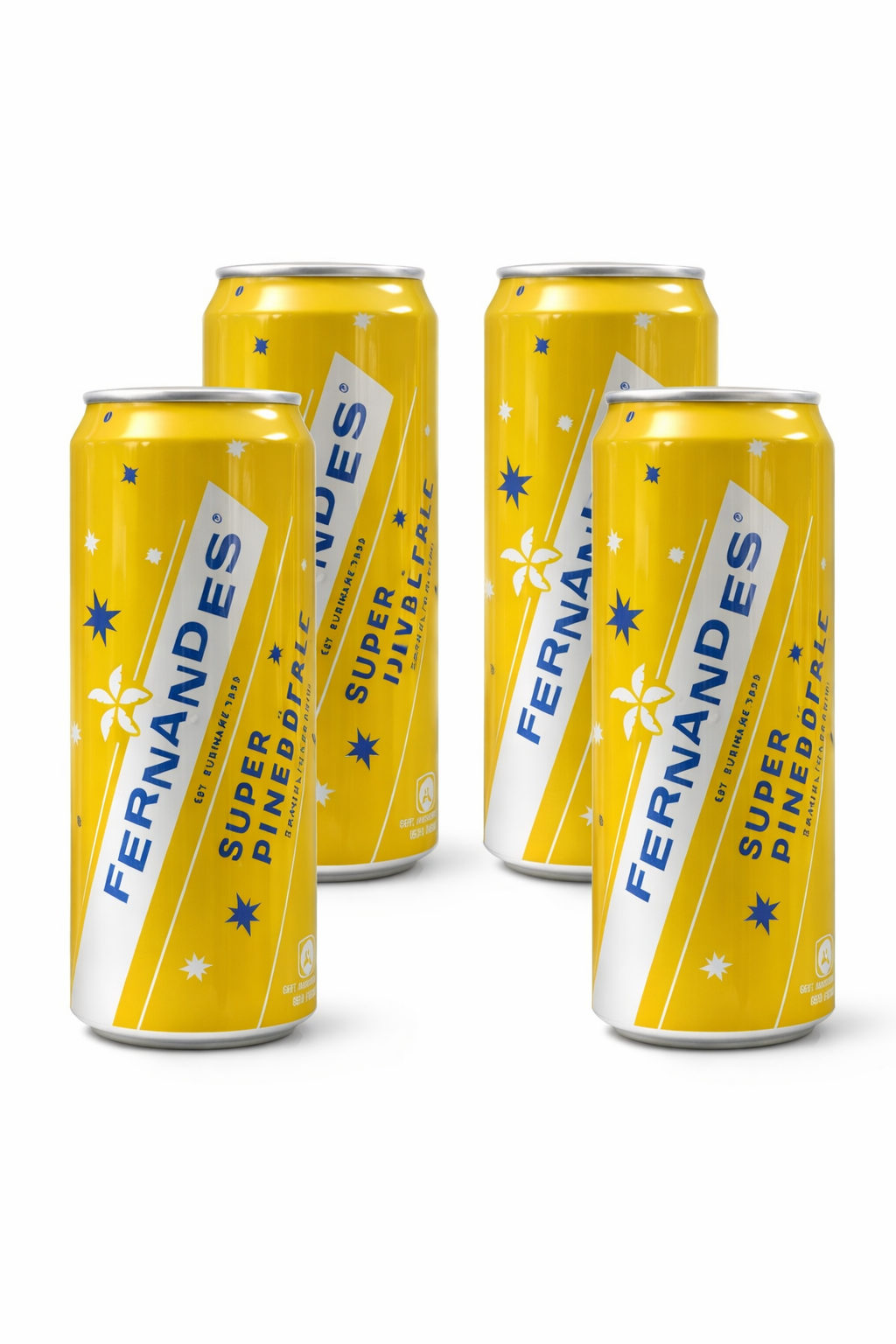 Fernandes Super Pineapple Soda Tropical Refreshing Soft Drink 4 Pac fernandes-super-pineapple-soda-tropical-refreshing-soft-drink-4-pac
